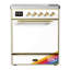 Majestic III Series 30 Inch Induction Range with 4 Induction Elements in RAL (Burnished Trim)-1472342