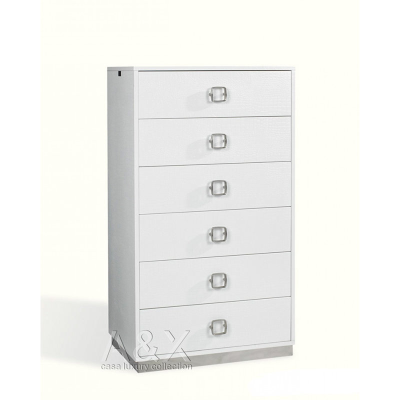 Commode 6 tiroirs H 31,5 po Hossain