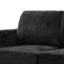 Canapé convertible 87 po en chenille avec porte-gobelets intégrés, canapé modulaire en L avec repose-pieds amovible pour le salon, un appartement-909886700