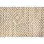 Hand Knotted Geometric Area Rug in Ivory/Brown-1802179233