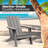 Cuffee Fir Foldable Outdoor Adirondack Chair