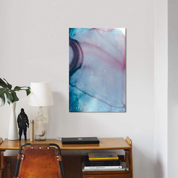 «Into the Galaxy I», impression sur toile, H 26 po x l 18 po x P 1,5 po, Pas de tapis, Toile tendue