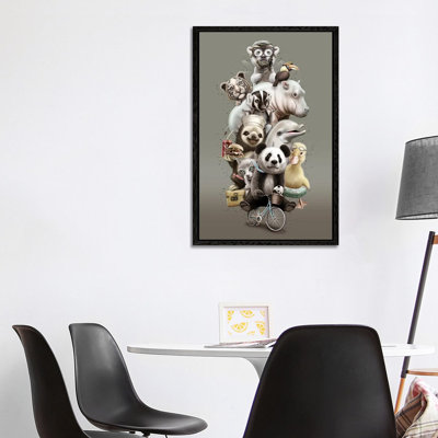 Zoo by Adam Lawless - Print on Canvas