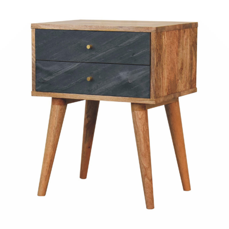 Abigayle 17.72'' W Solid Wood Nightstand