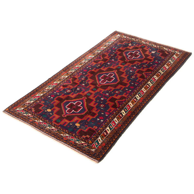 Teimani Dark Navy Rug 3'7" x 6'11"