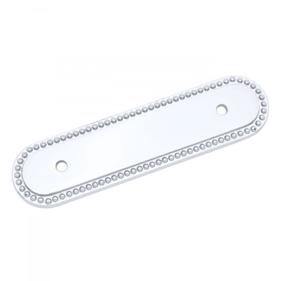 BP Series Beaded Oblong Pull Backplate
