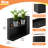 Large Rectangular Planter - Metal Rectangular Planter Box with Drainage Holes for Indoor and Outdoor Use-743315942-743315943