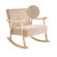 LEKNES Solid Wood Rocking Chair-1453609611