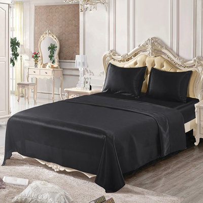 Ensemble de draps en satin