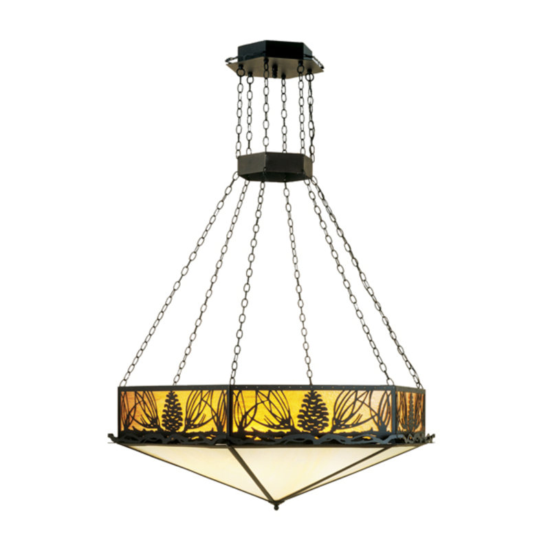 Lustre cône à 6 lumières Jamirr