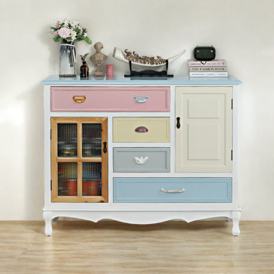 Modern simple multi-functional accent cabinet