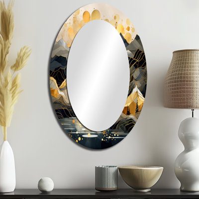 Miroir mural scandinave Simplicity II - Blanc