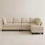 Canapé modulaire en L en similicuir-1170070271-1170070268