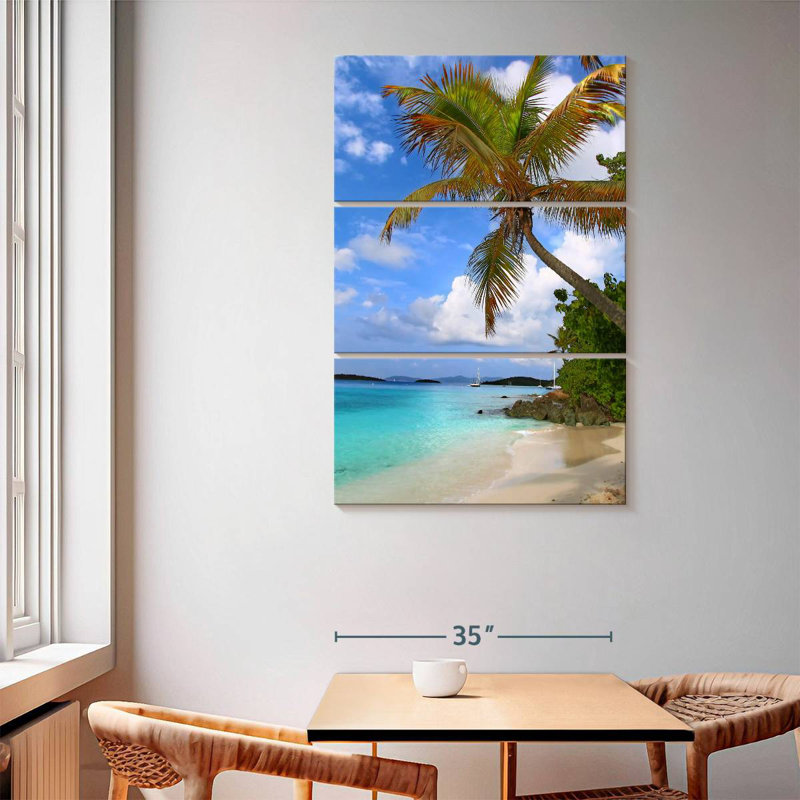 Gillard Sunny US Virgin Islands, 65" H x 42" W