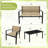 Onika 4 Piece Patio Conversation Set-1014279392