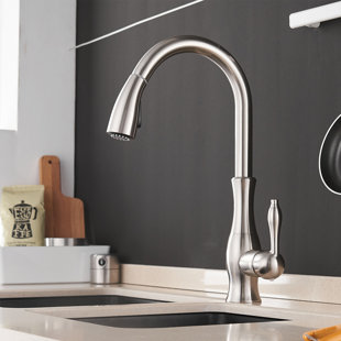 WOTOKOL Pull Out Kitchen Faucet