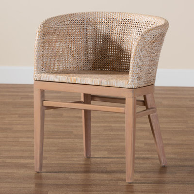 Claryssa 18.1'' H Mahogany Armchair
