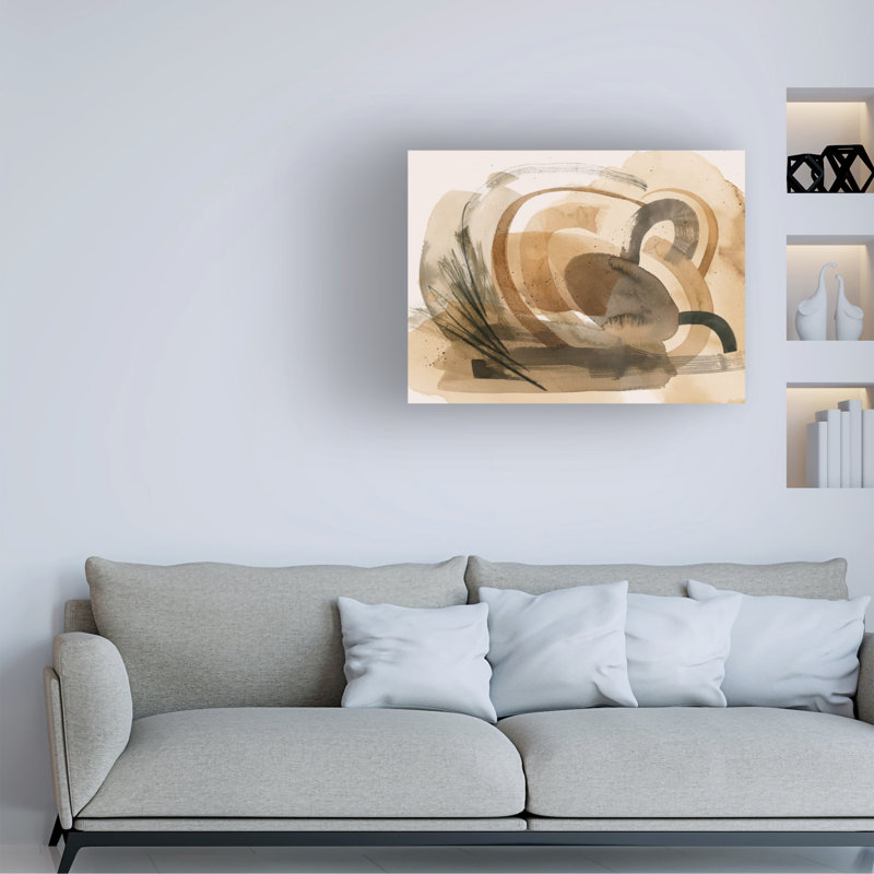 Art mural sur toile Wrought Studio ™ Grace Popp Sunwave I, H 14 po x l 19 po