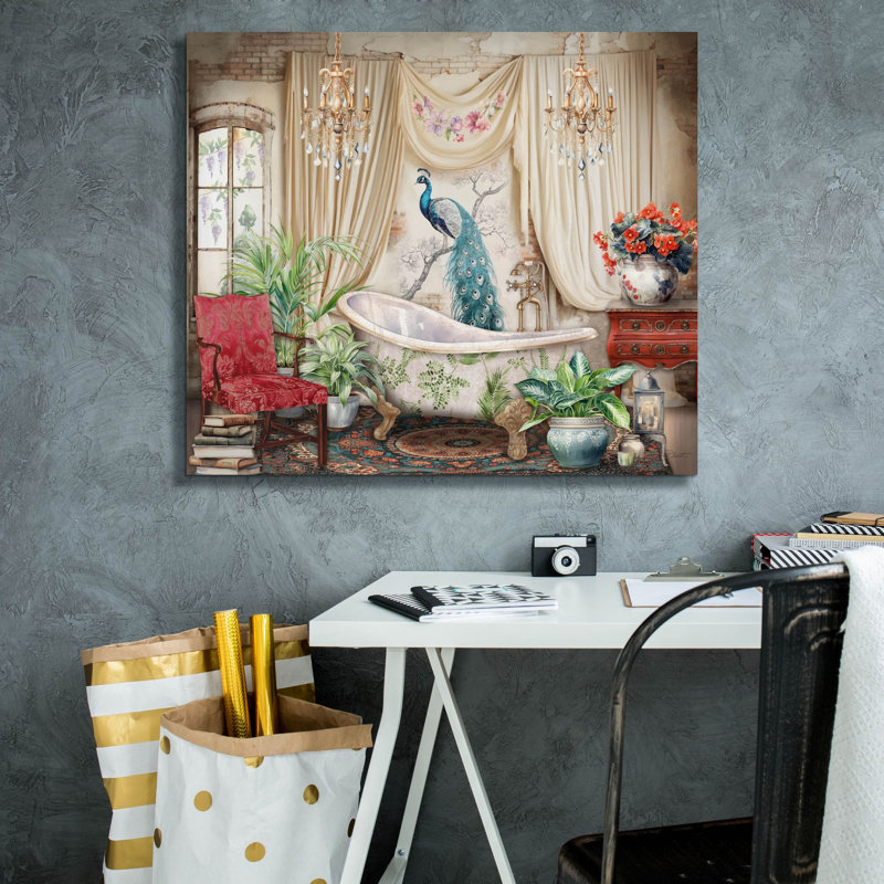 Toile épique «Room Decor D» par Jean Plout Graffiti épique, 30 po x 26 po