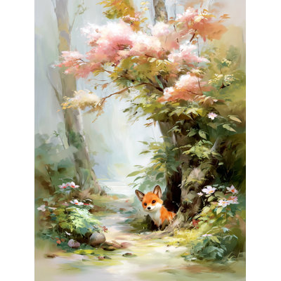 Forest Peeks: Renard en fleur