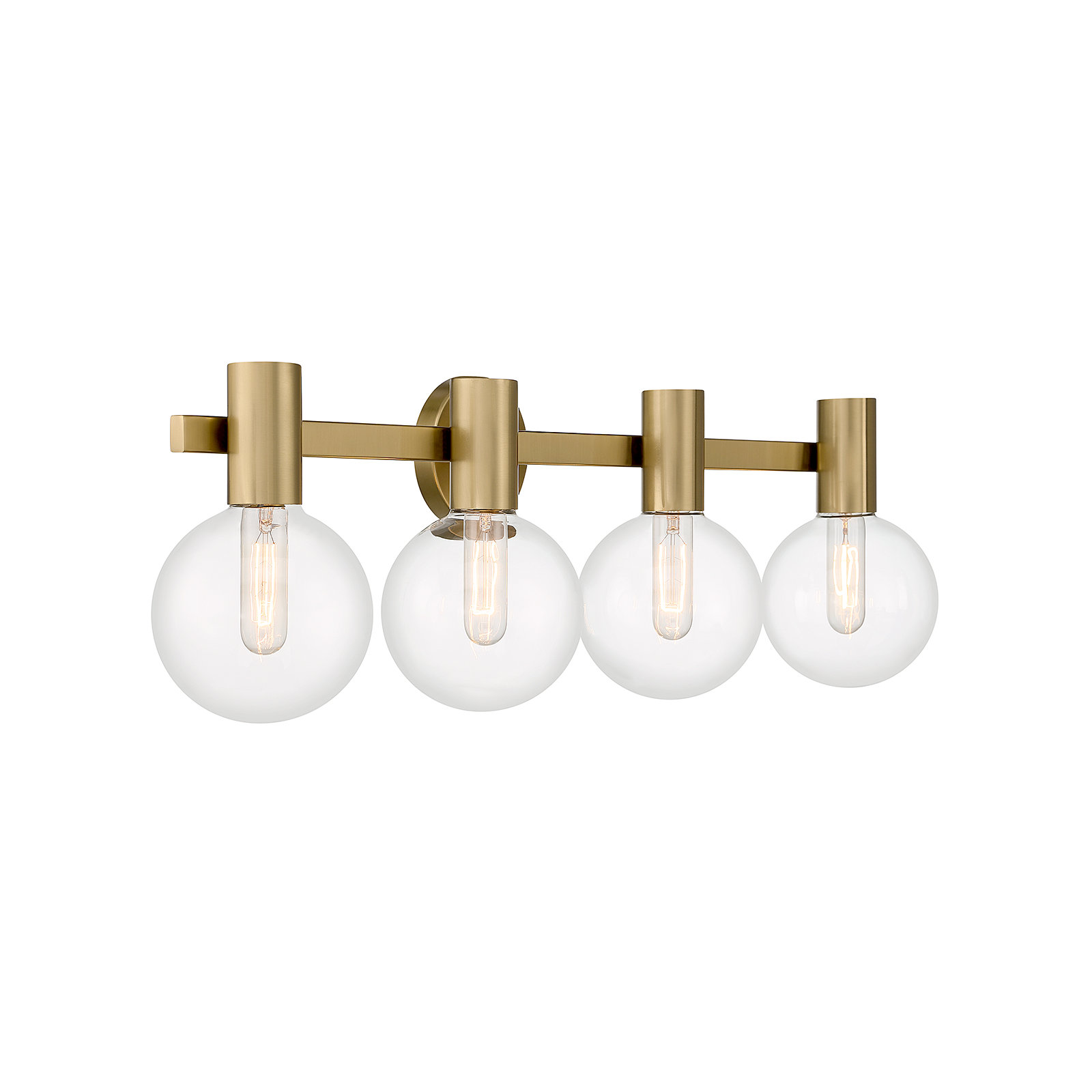 Ryenne 4 - Light Vanity Light, Gold, 10" H x 34" W x 34" D, 4 Lights