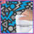 Blue Gray Abstract Shapes Comforter-130426664