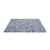 Confetti Polka Dots Area Rug in Denim Blue/White