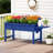 Hikhdpe Elevated Planters Outdoor Poly Planter Bed With Legs Big Size Elevated Planter with Adjustable Shelf