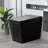 Square Elongated Smart Toilet with Built-in Bidet | Auto Open Lid, Auto Flush Foot Sensor, Heated Seat, Instant Warm Water, Air Dry, LED Night Light, Side Control Knob, Tankless Bidets Toilet-111122174