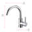 Louis Single-Hole Single-handle Bathroom Faucet-95236161