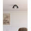 Poet Single Light Glass Flush Mount-163192578