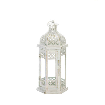 LANTERNE FLORALE DE STYLE ANTIQUE