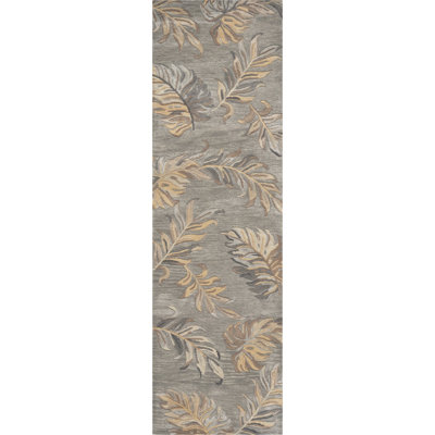 Wool Floral Indoor Rug