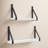 Glenbrook 2 Piece Solid Wood Accent Shelf-1302514189