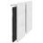 vidaXL Headboard Cushion White and Black-963410899-963410896