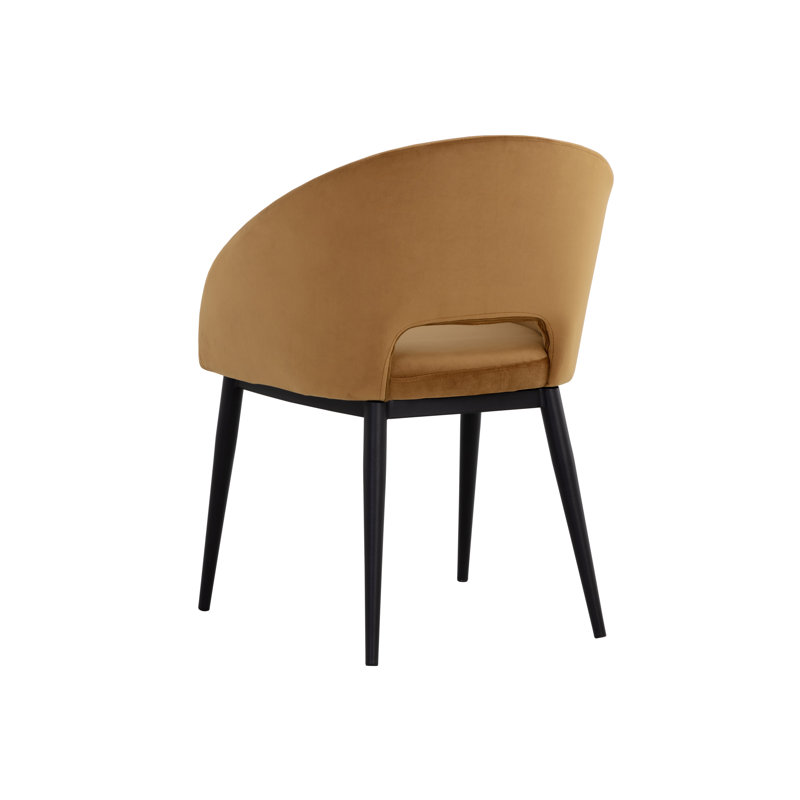 Upholstered Dining Chair, Brown