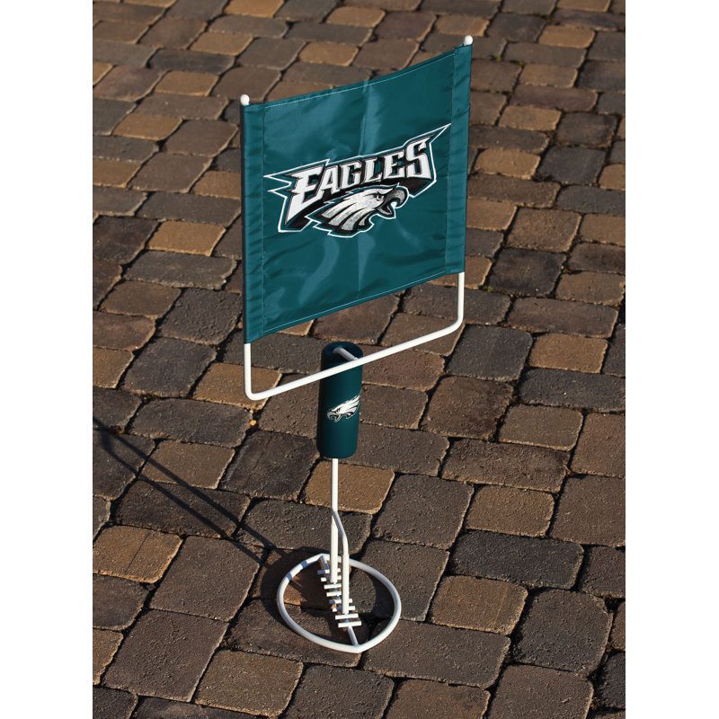 Présentoir à drapeau à poteau de but