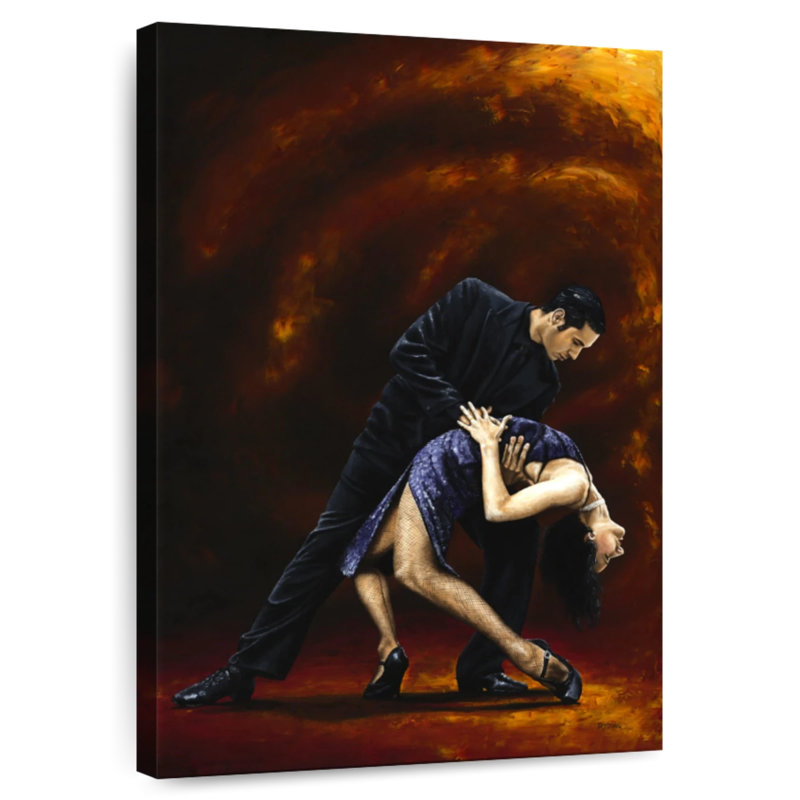 Perdus dans le tango, H 24 po x l 16 po