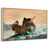 Floating Frame Natural Wood