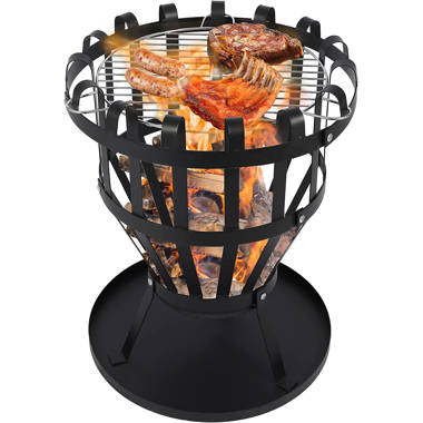 REDCAMP Campfire Swing Grill Stand, Portable Hanging Cooking Grill