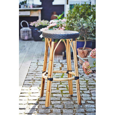 Simone Rattan Stool