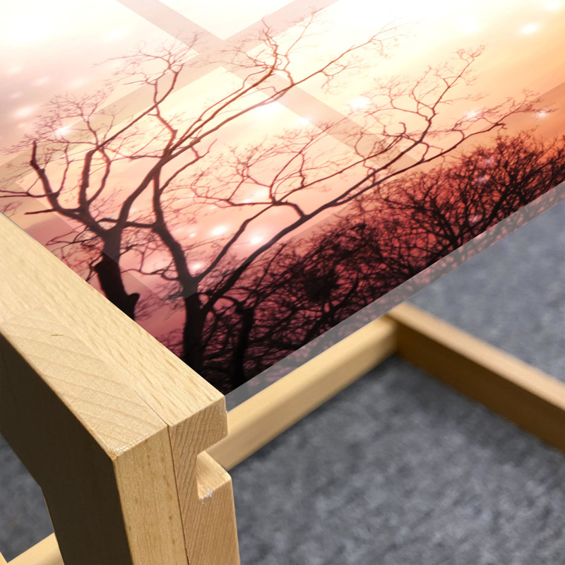 Jackelinne Sled Coffee Table, 40cm H x 91cm W x 62cm D