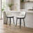 AriaHome 25" Upholstered Swivel Counter Stool with Low Back and Metal Footrest (Set of 2)-2129825486-2146296803