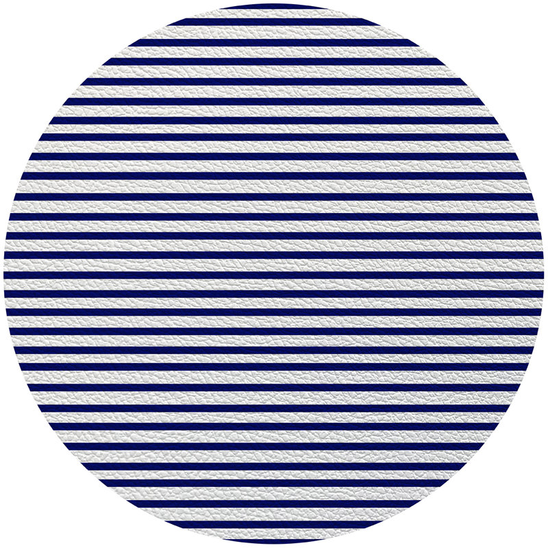 Napperon D Esprit Marin, Bleu marine blanc