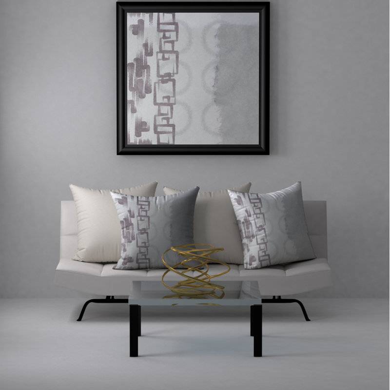 Reversible Throw Pillow, 20" x 20"