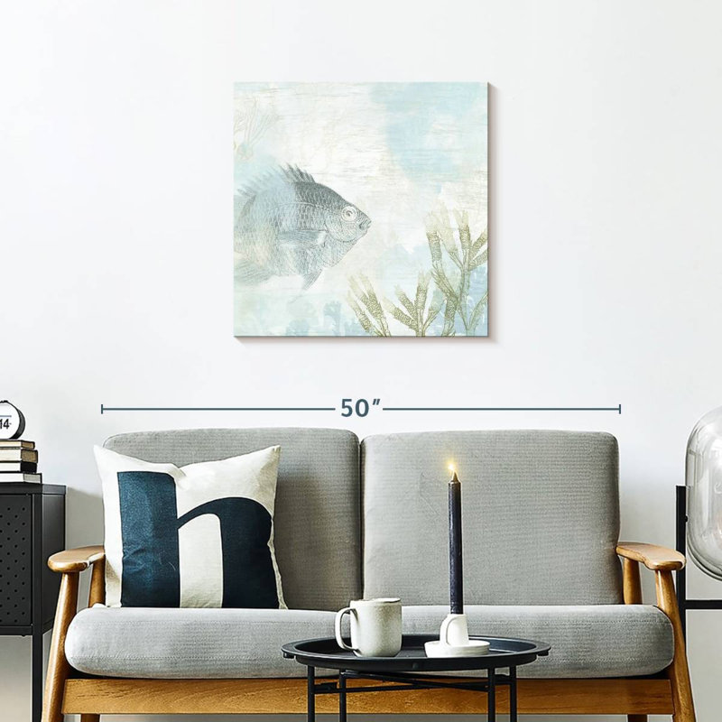 Brampt Coastal Fresco I, 24" H x 24" W