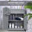 Bathroom Floor Cabinet, Wooden Bathroom Cabinet With 2 Doors, 2 Drawers And Adjustable Shelf, Freestanding Storage Cabinet For Bathroom
