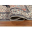 Tapis turc floral en laine Kashan Mohtasham noué à la main 7 x 10