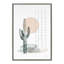 «Desert Cactus» par déclaration sur toile encadrée-127804038
