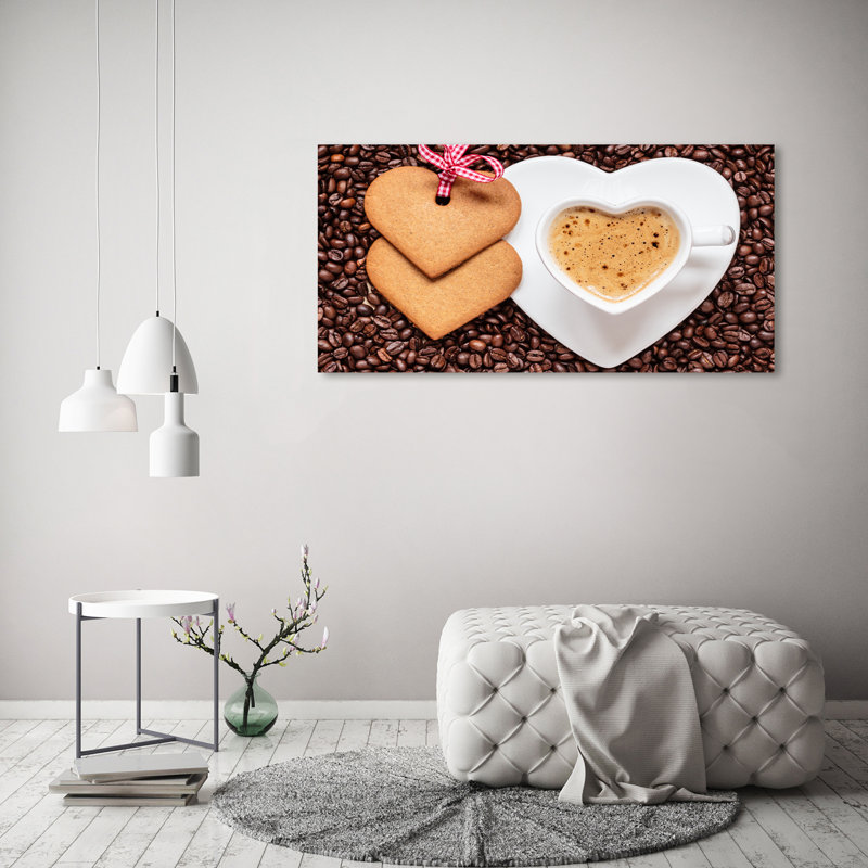 Coffee And Gingerbreads - Wrapped Canvas Print